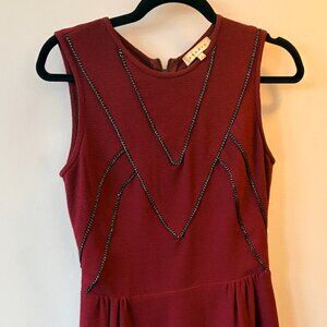 burgundy Sandro dress - size 1